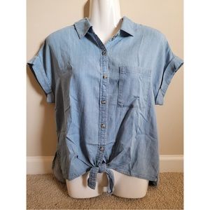 Sanctuary Denim Look Shirt